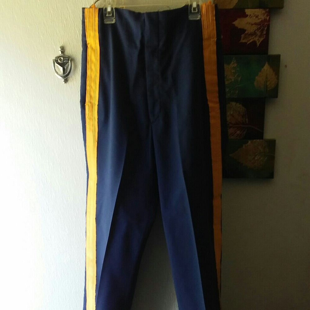 Original Navy Slacks w/Suspenders